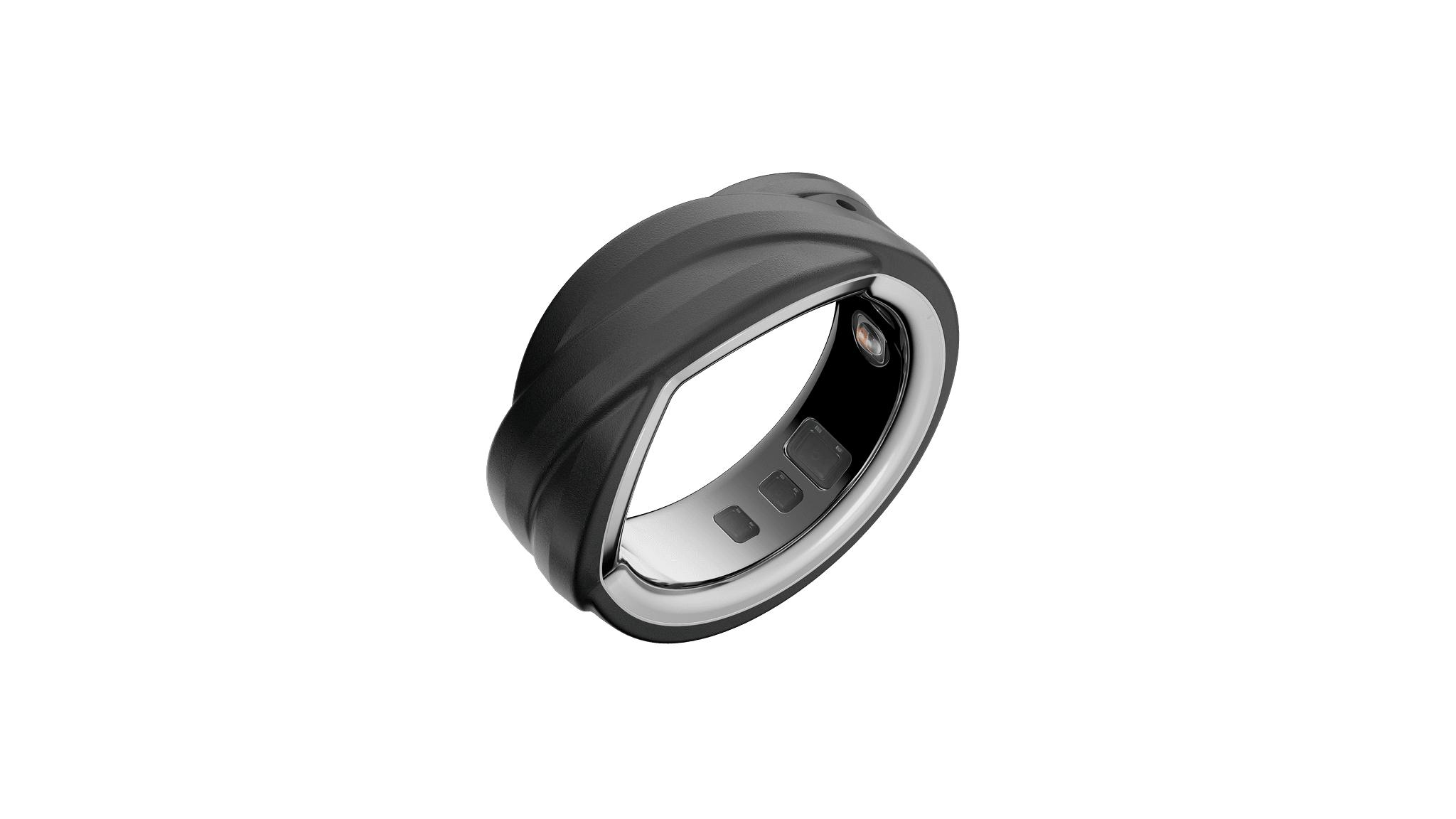 Obsidian Black Glorify Ring